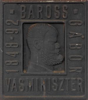 Oroshaza baross gabor emlektabla.jpg
