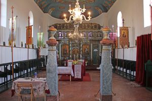 A templom belső tere