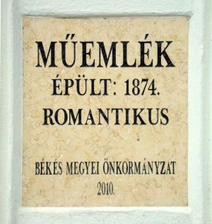 Bekescsaba ibsen haz emlektabla.jpg