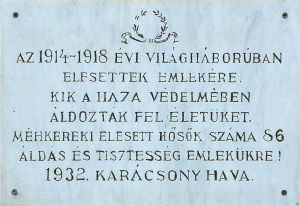 Mehkerek elso vilaghaboru emlektabla.jpg