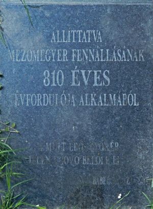 Mezomegyer 810 ev emlektabla.jpg