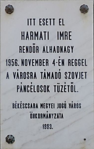 Fájl:Bekescsaba harmati imre emlektabla.jpg