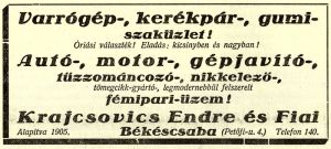 Hirdetés (1937)