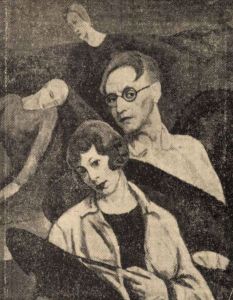 Én és a feleségem (Perlrott-Csaba Vilmos festménye)