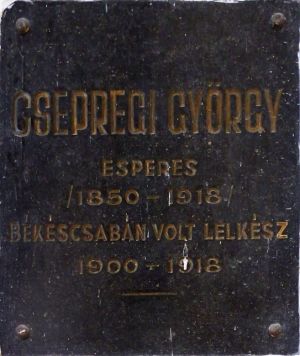Bekescsaba csepregi gyorgy emlektabla.jpg