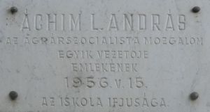 Bekescsaba beg achim l andras emlektabla.jpg