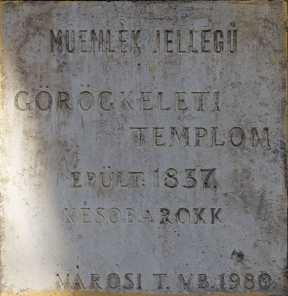 Fájl:Bekescsaba gorogkeleti templom emlektabla.jpg