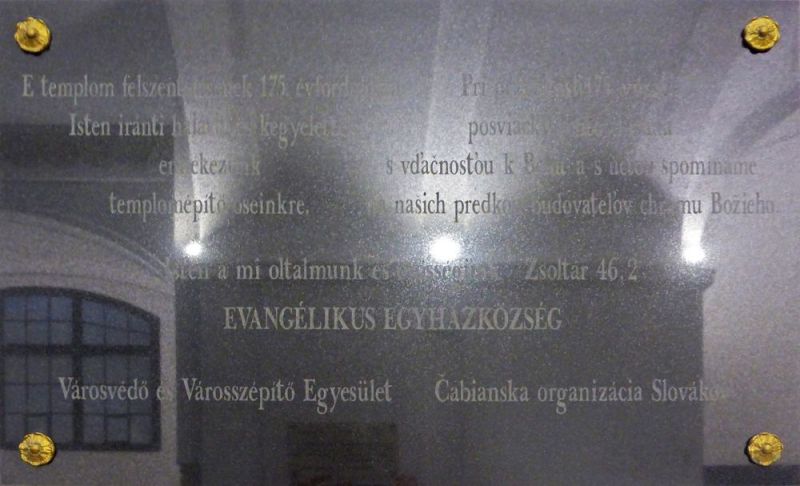 Fájl:Bekescsaba evangelikus nagytemplom emlektabla 01.jpg