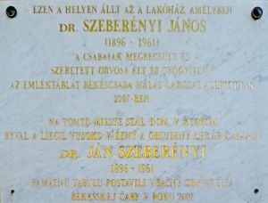 Bekescsaba szeberenyi janos emlektabla.jpg
