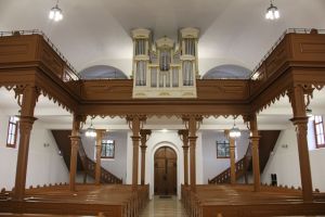A templom belső tere