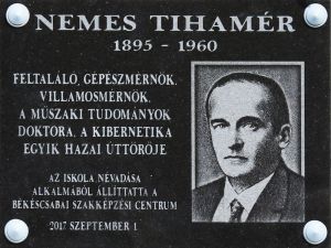 Bekescsaba nemes tihamer emlektabla.jpg