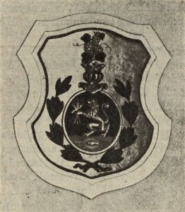 A város címere az 1930-ban kiadott településtörténetben