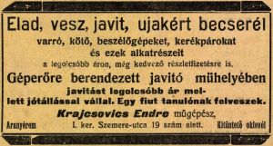 Hirdetés (1925)