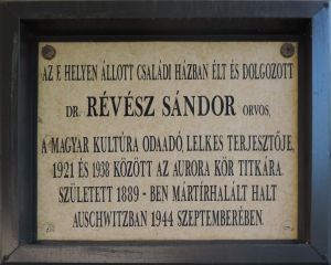 Bekescsaba revesz sandor emlektabla.jpg