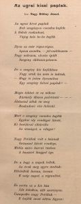 Nagy Bölöny József költeménye