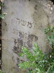 Stricker Mózes (1915) síremléke (13)