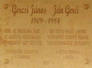 Bekescsaba gercsi janos emlektabla.jpg