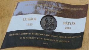 Bekescsaba lukacs matyas emlektabla.jpg