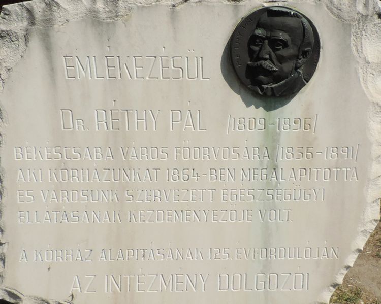 Fájl:Bekescsaba rethy pal emlektabla.jpg