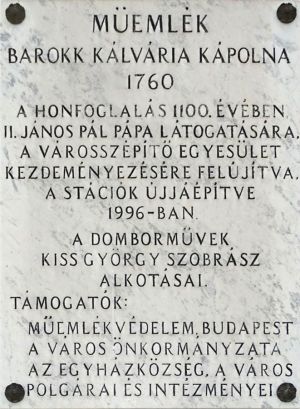 Gyula kalvaria kapolna emlektabla.jpg