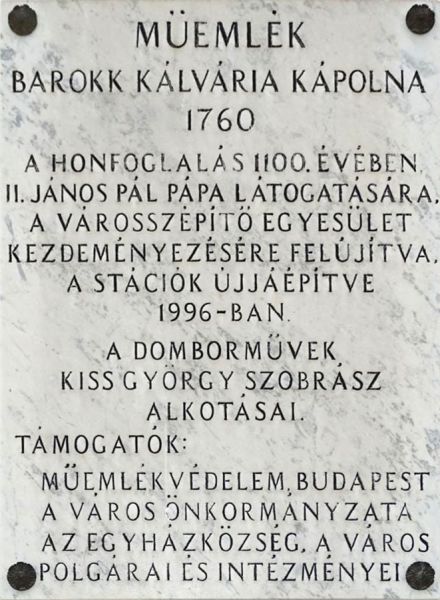 Fájl:Gyula kalvaria kapolna emlektabla.jpg