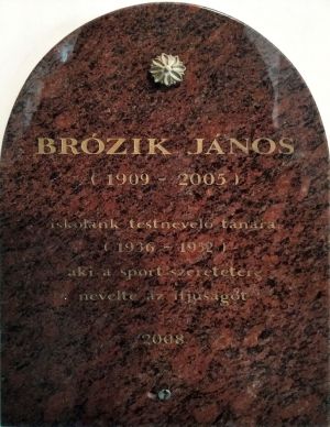 Bekescsaba brozik janos emlektabla.jpg