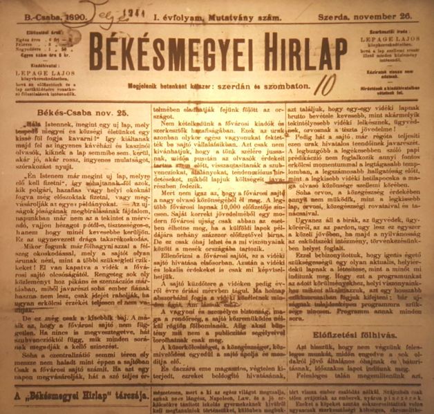 Fájl:Bekesmegyei hirlap 01.jpg