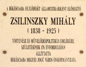Bekescsaba zsilinszky mihaly emlektabla.jpg