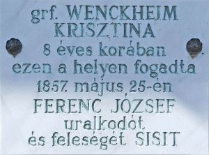 Szabadkigyos csaszari latogatas emlektabla.jpg