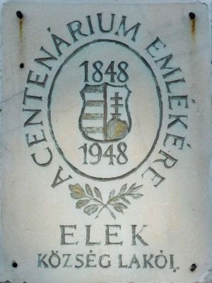 Elek 1848 centenarium emlektabla.jpg