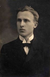 A fiatal Dedinszky Gyula 1927. szeptember 4-én
