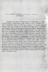 A temetésén elhangzó búcsúbeszéd