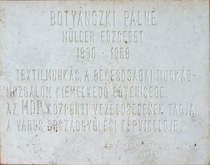 Bekescsaba botyanszki palne emlektabla.jpg