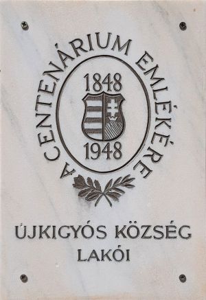 Ujkigyos 1848 centenarium emlektabla.jpg