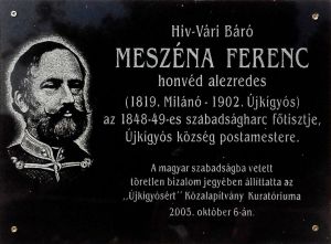 Ujkigyos meszena ferenc emlektabla.jpg