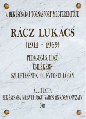 Bekescsaba racz lukacs emlektabla.jpg