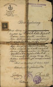 Büntetlen előéletéről szóló bizonyítvány