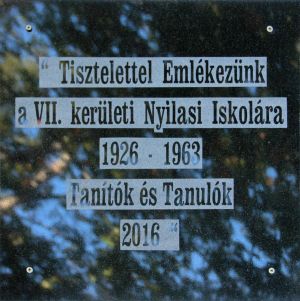Gyomaendrod nyilasi iskola emlektabla.jpg