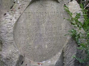 Tevan Mihály (1892-1915) síremléke (12)