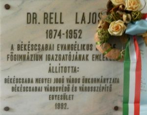 Bekescsaba rell lajos emlektabla.jpg
