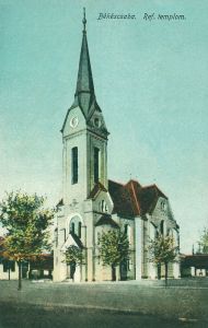 Református templom (képeslap)