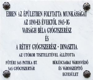 Bekescsaba varsagh bela rethy dinasztia emlektabla.jpg