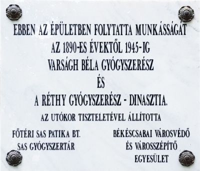 Bekescsaba varsagh bela rethy dinasztia emlektabla.jpg